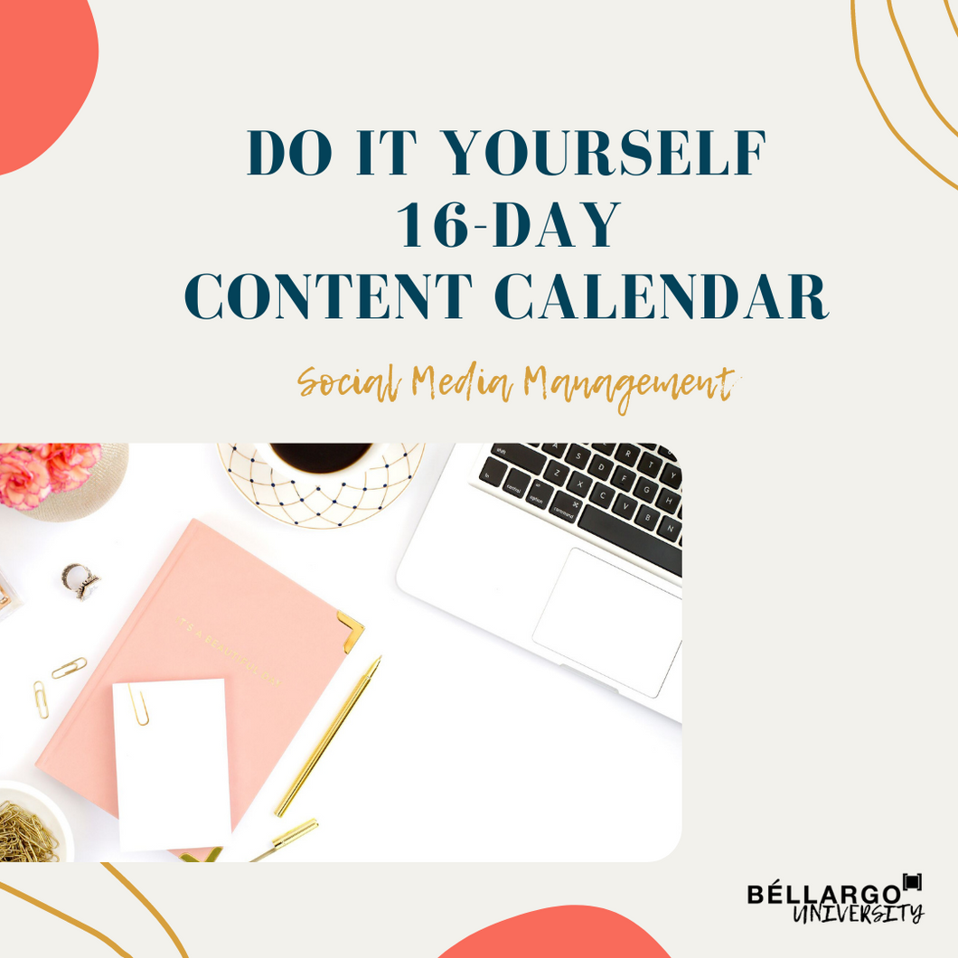 DIY 16-Day Content Calendar